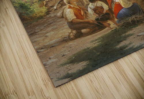 At the Chapel Fyodor Bronnikov puzzle