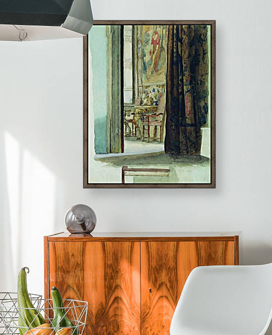 Fragment of interior by Fyodor Bronnikov