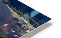 vallee avec lavande HD Metal print