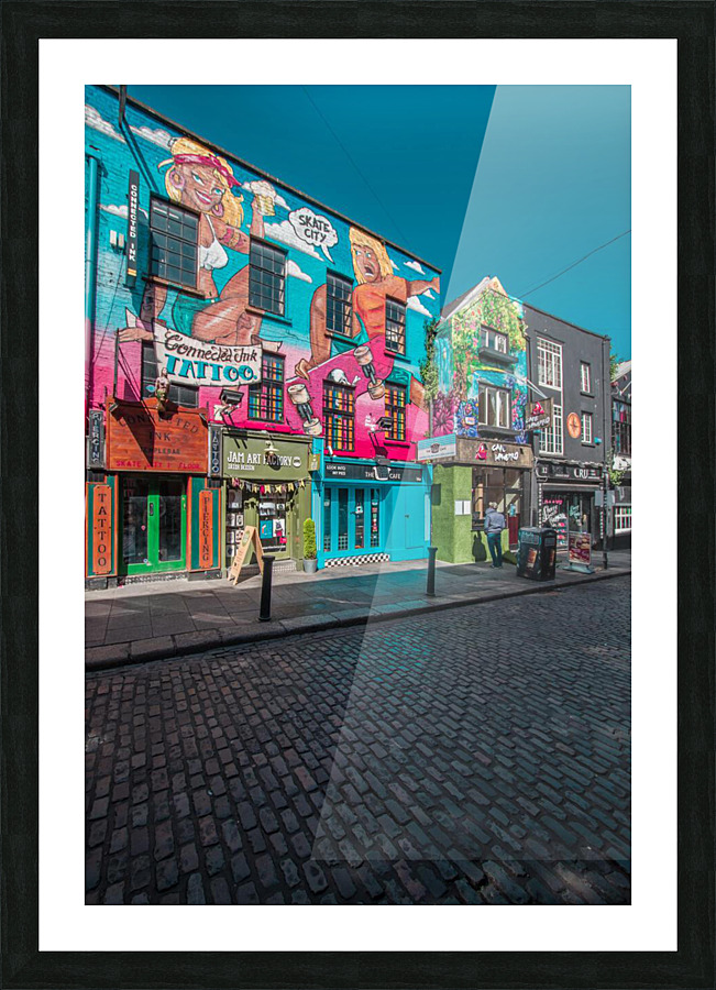 Street Art Picture Frame print