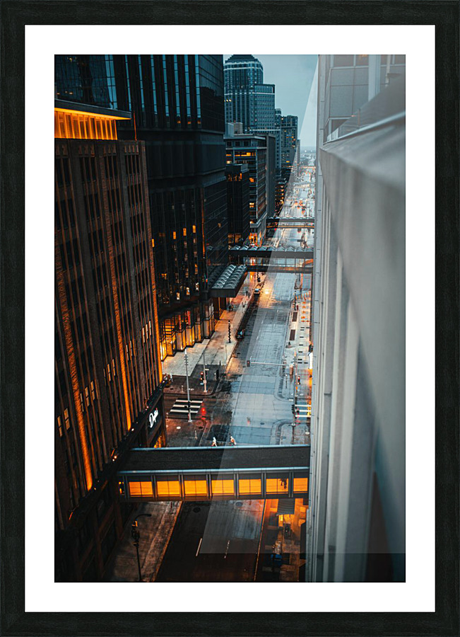 21st Street Picture Frame print