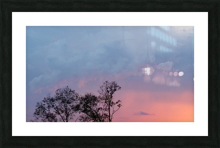 Pink Sunset  Picture Frame Printing