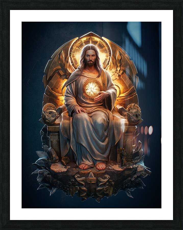 he Almighty Picture Frame print