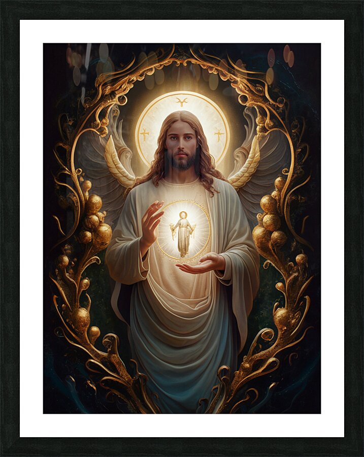The Risen Lord Picture Frame print