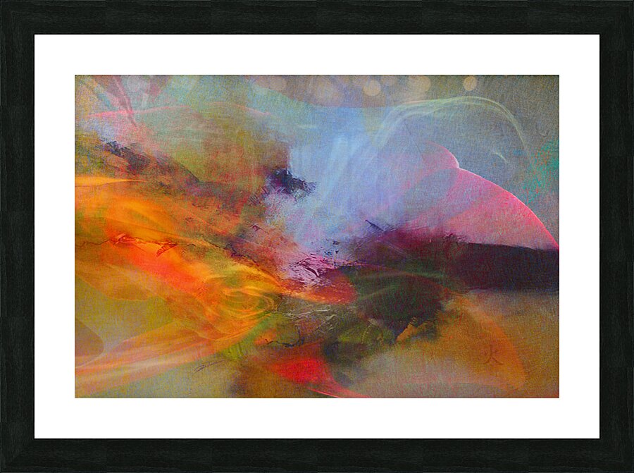 Element Fire iii Picture Frame print