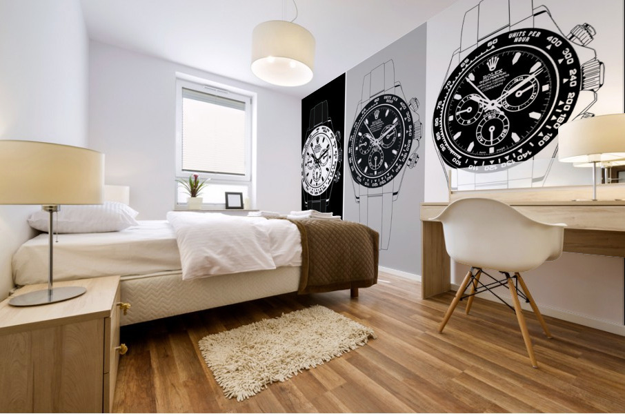 ROLEXXX THE SHADOW Mural print