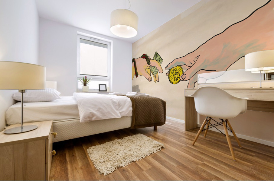 THE EXCHANGE Mural print