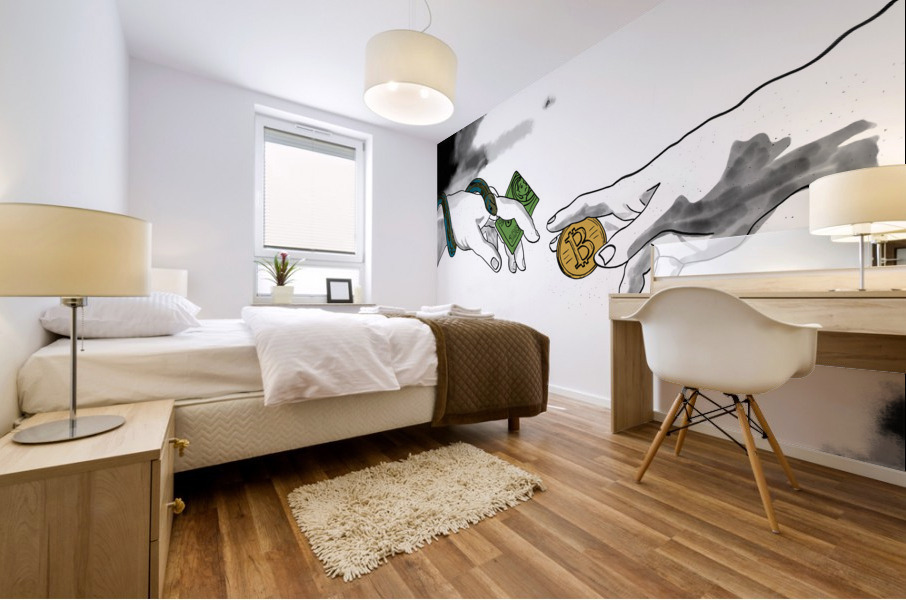 THE EXCHANGE Mural print