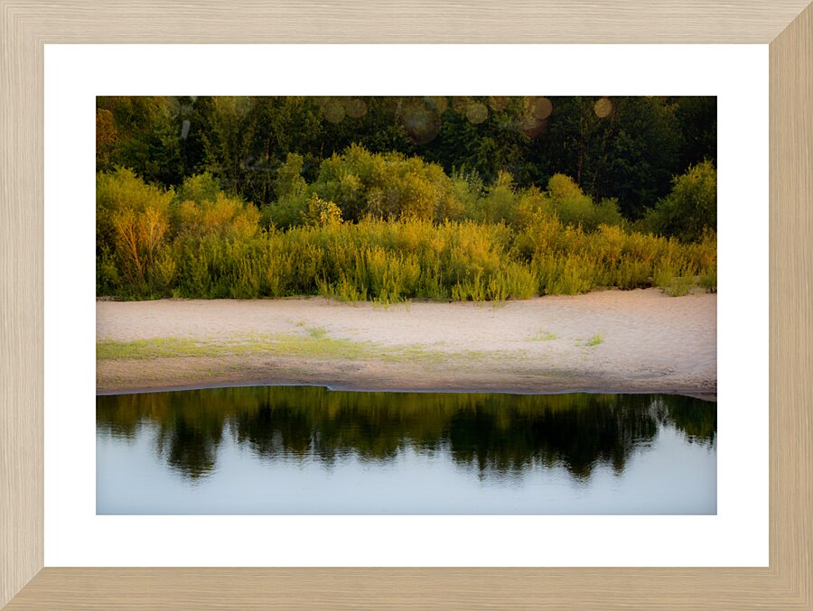 Sunset Reflections Picture Frame print