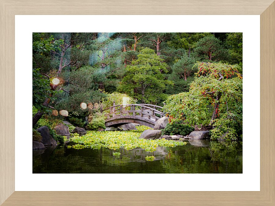 Peaceful Crossings Picture Frame print