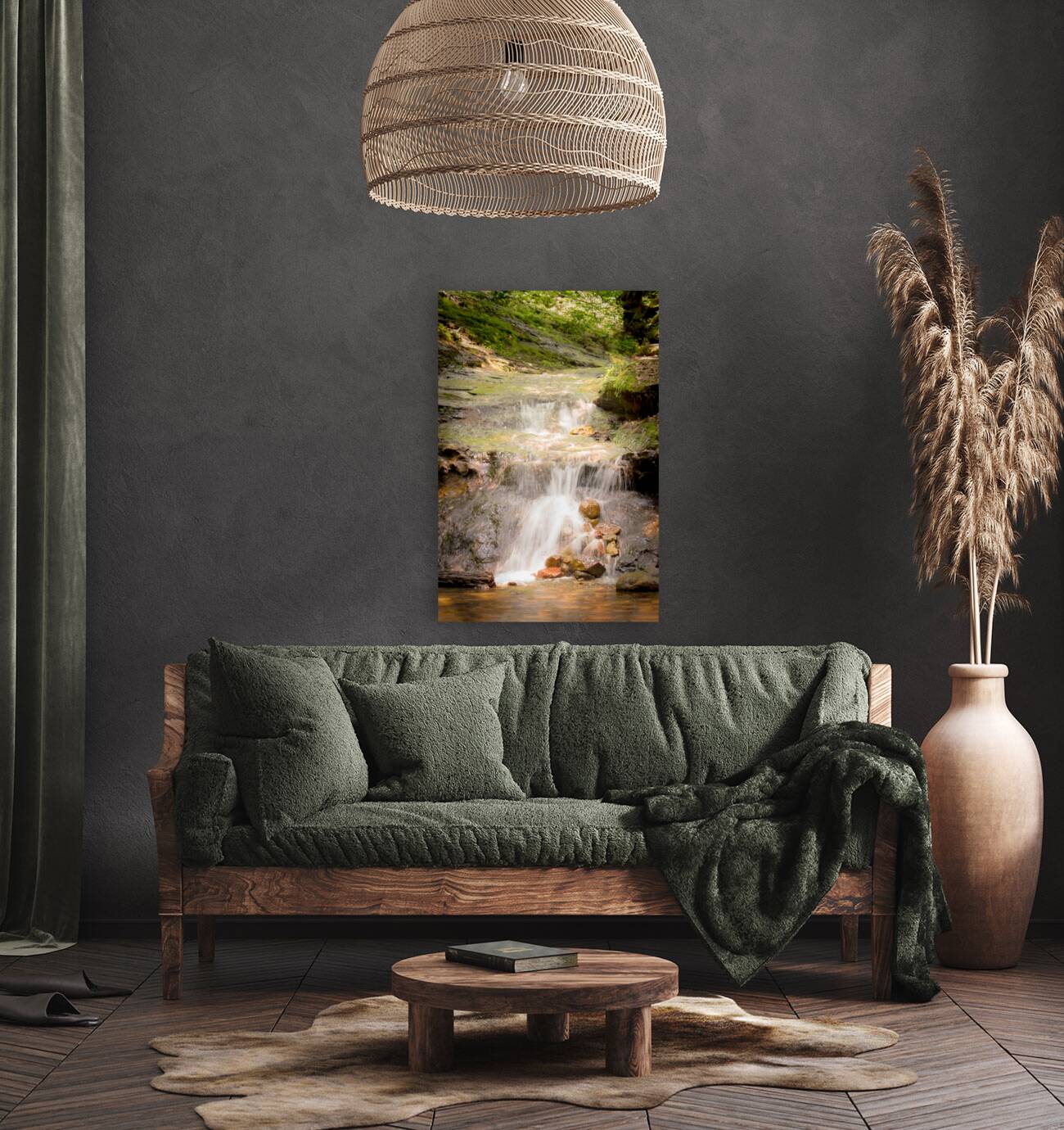 Parfrey s Glen Waterfall Reproduction