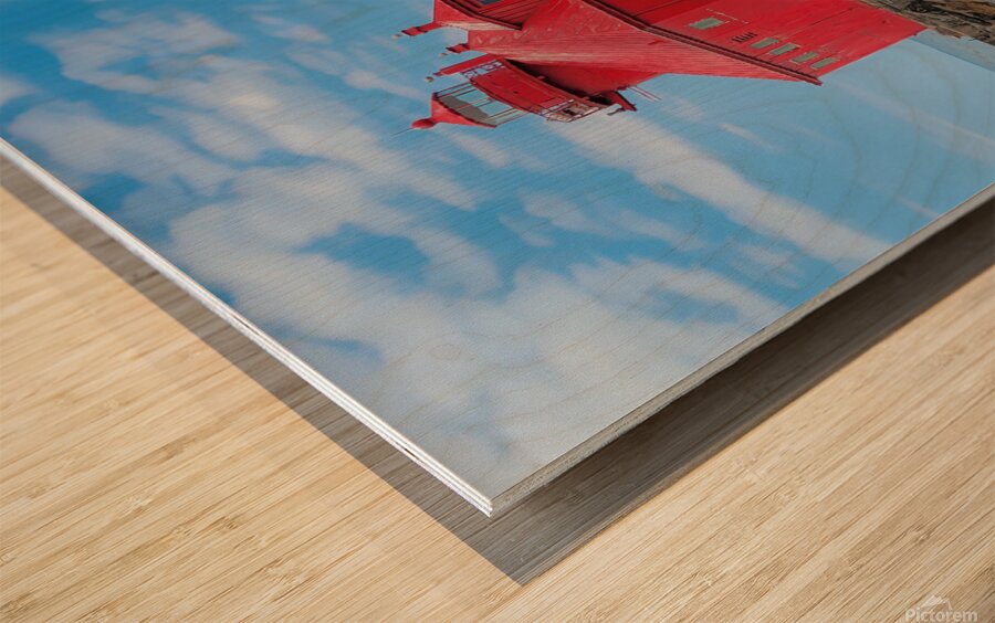 Door County Lighthouse Wood print