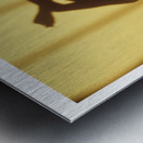 Shadow of Gold part one Metal print