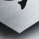 Pedestal Nude Number Two Metal print