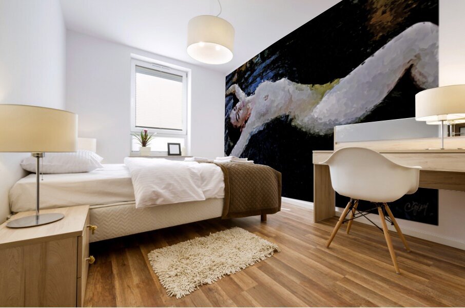 Drifting Mural print