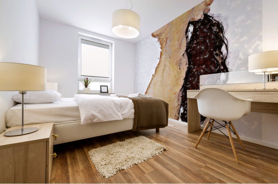 No Mirror Mural print