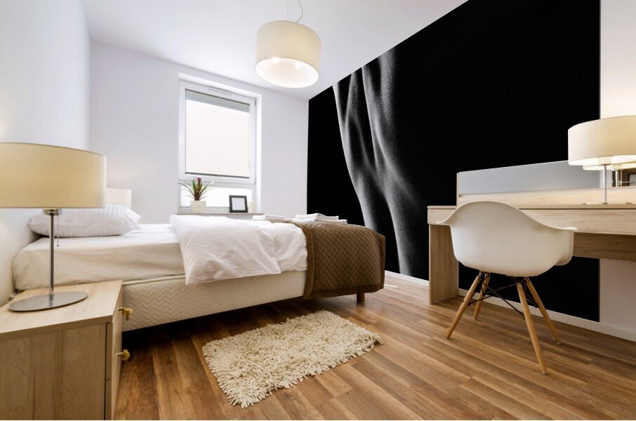 A Beautiful Back Mural print