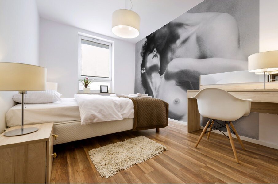 Folding to the Heart Mural print