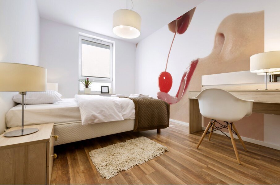 It s Just a Cherry Mural print