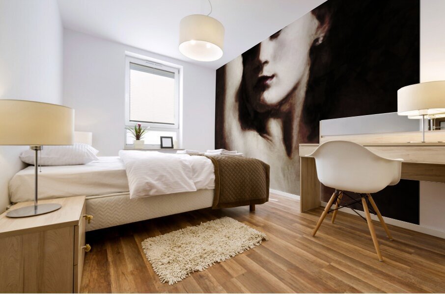 A Dreamers s Portrait Mural print