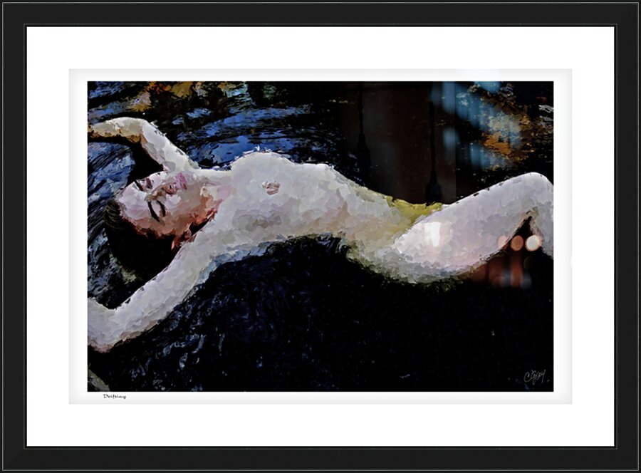 Drifting Picture Frame print