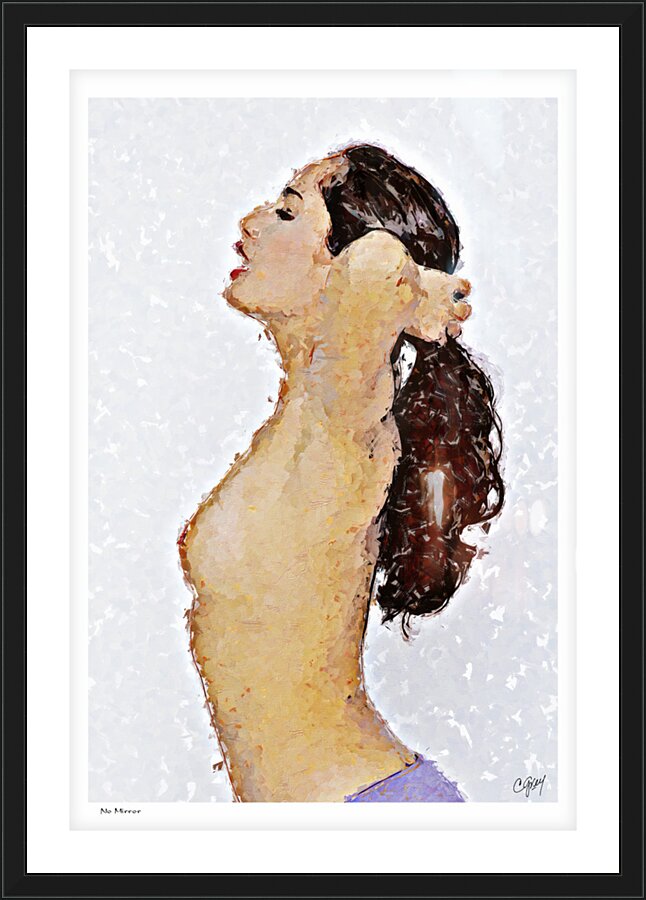 No Mirror Picture Frame print