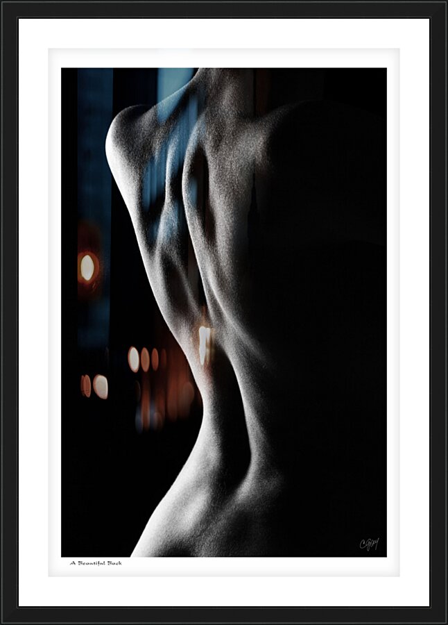 A Beautiful Back Picture Frame print