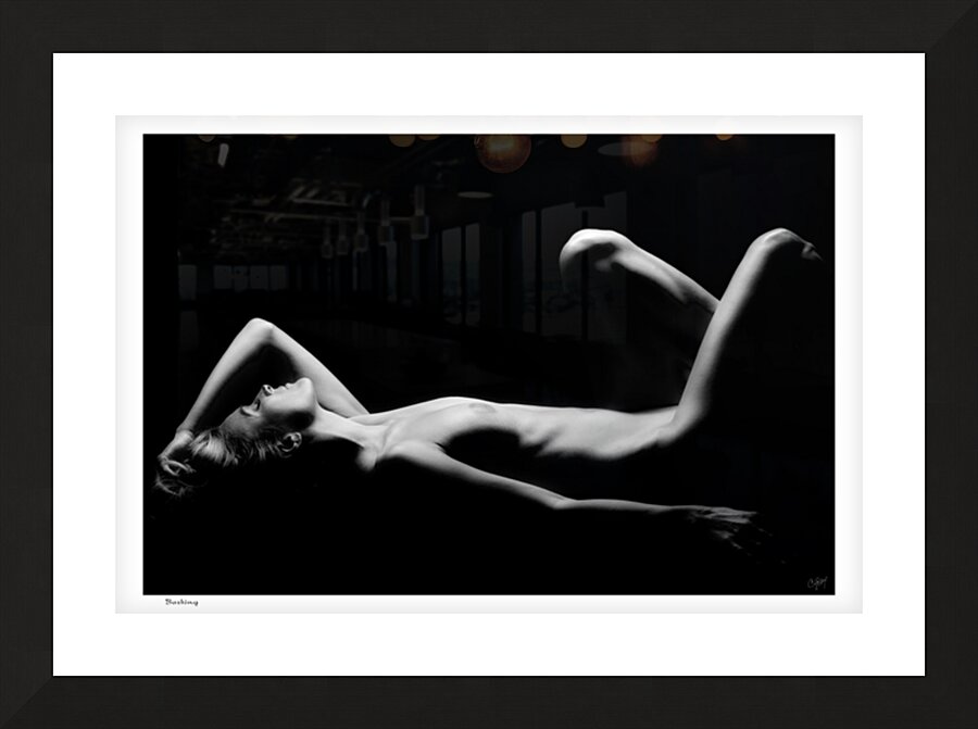 Basking Picture Frame print