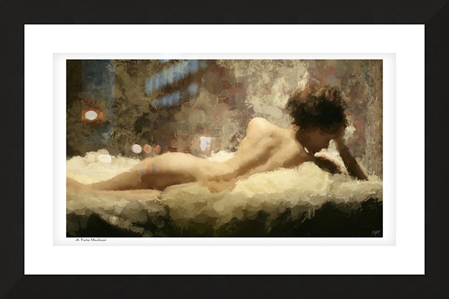 A Fate Unclear Picture Frame print