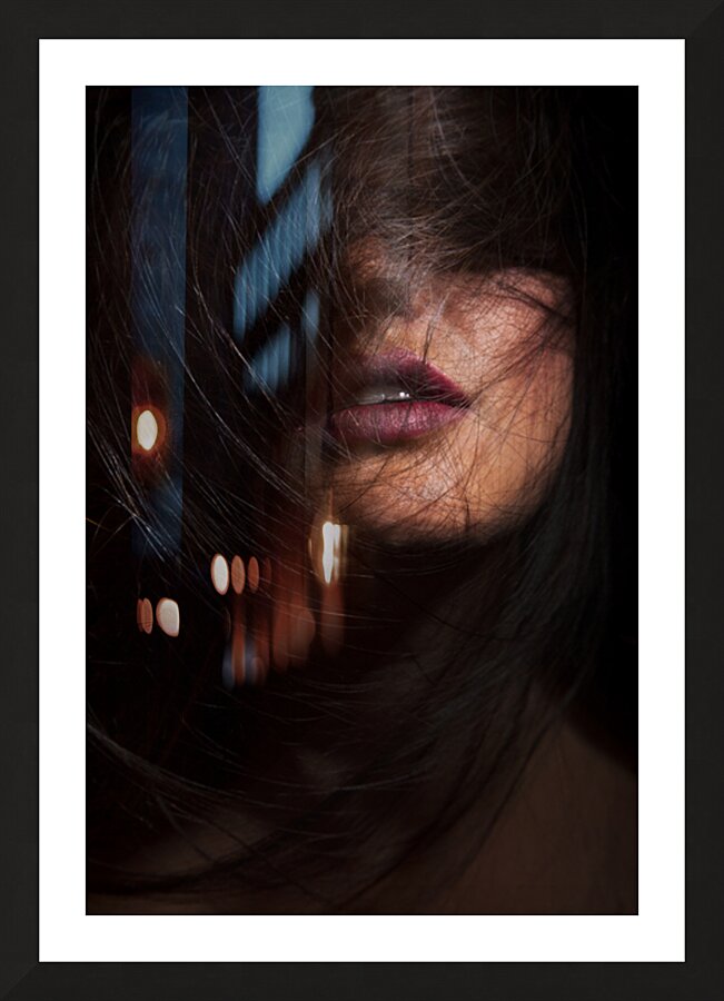 Im Right Here Picture Frame print