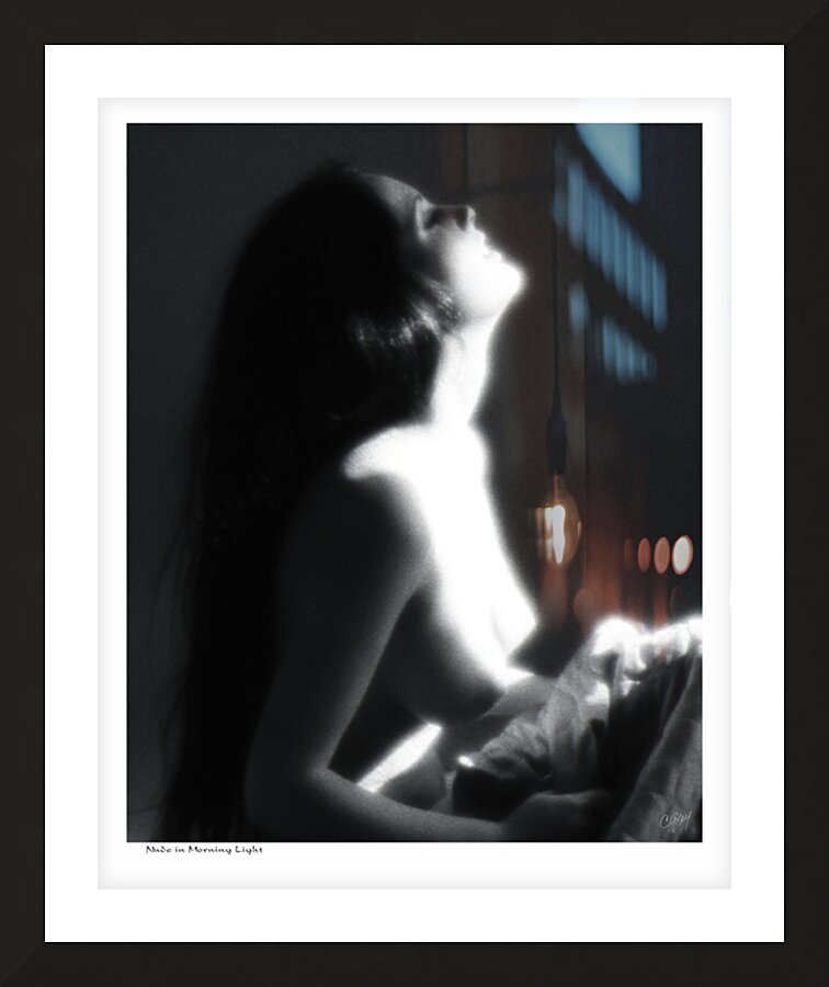 Nude in Morning Light Picture Frame print