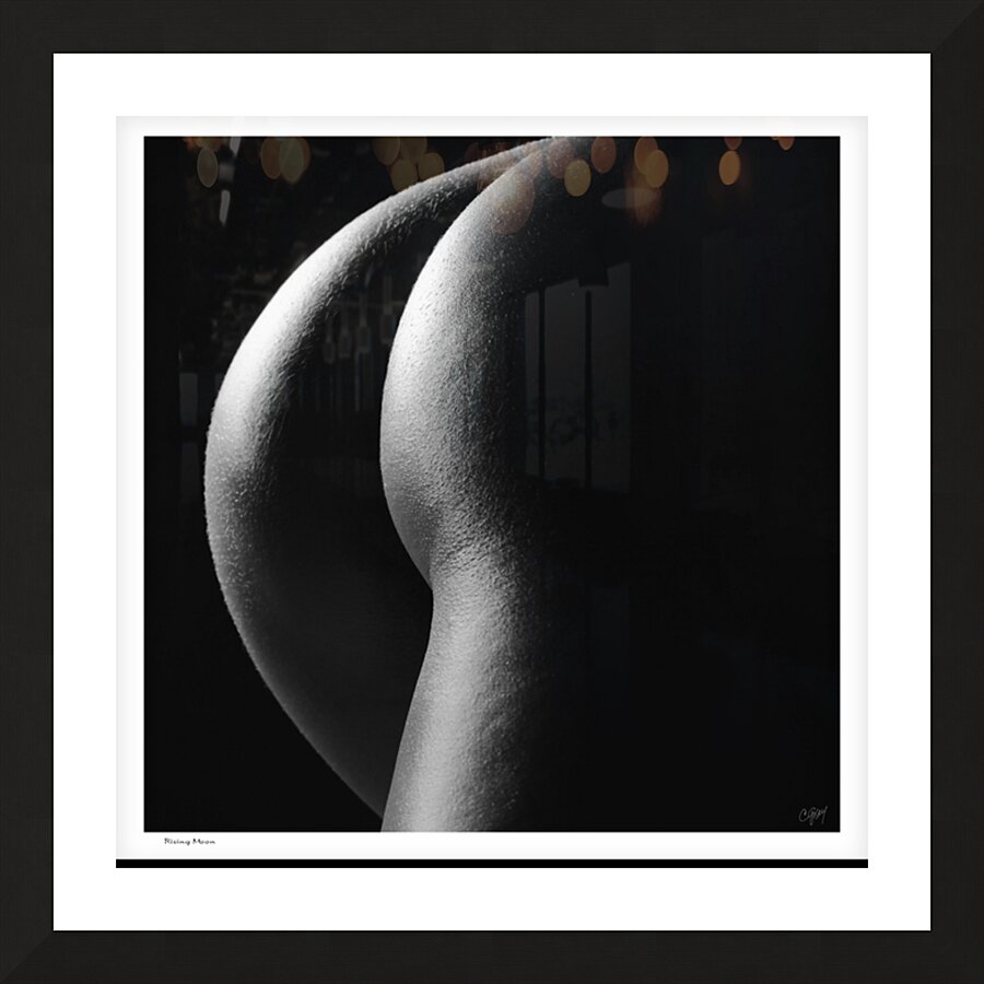 Rising Moon Picture Frame print