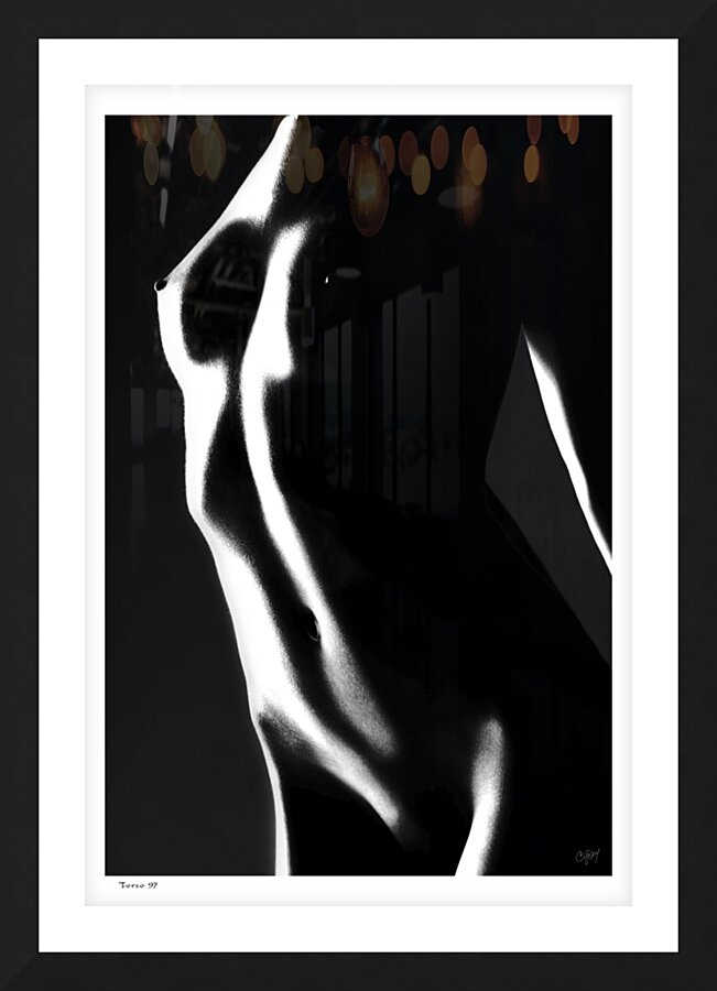 Torso 97 Picture Frame print