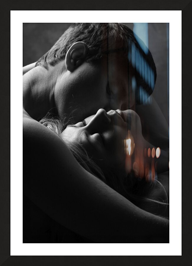 Sweet Embrace Picture Frame print