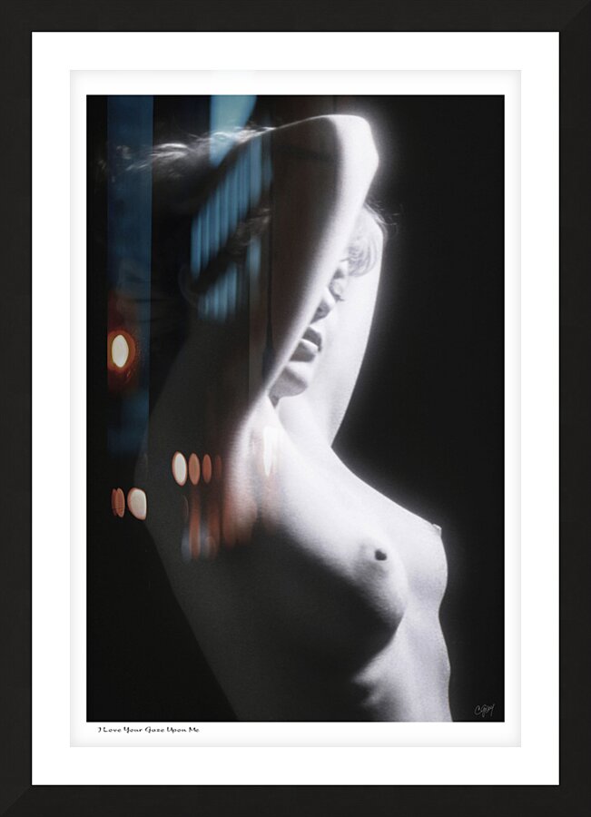 I Love Your Gaze Upon Me Picture Frame print