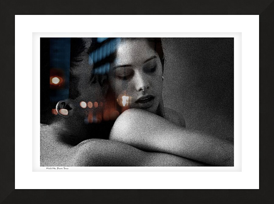 Hold Me Part Two Picture Frame print
