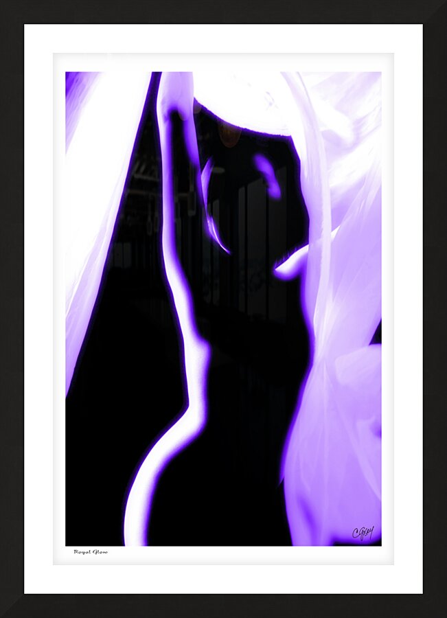 Royal Glow Picture Frame print