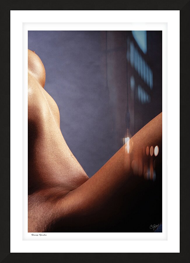 Steep Grade Picture Frame print