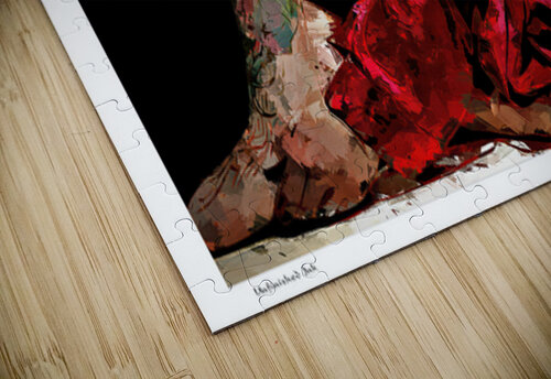 Unfinished Ink Sexy Bedroom Art puzzle