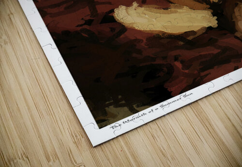 Warmth of a Summer Sun Sexy Bedroom Art puzzle