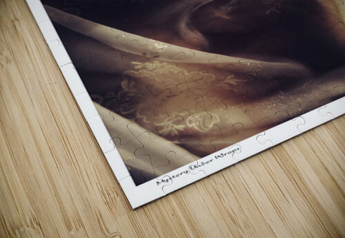 Mystery Under Wraps Sexy Bedroom Art puzzle