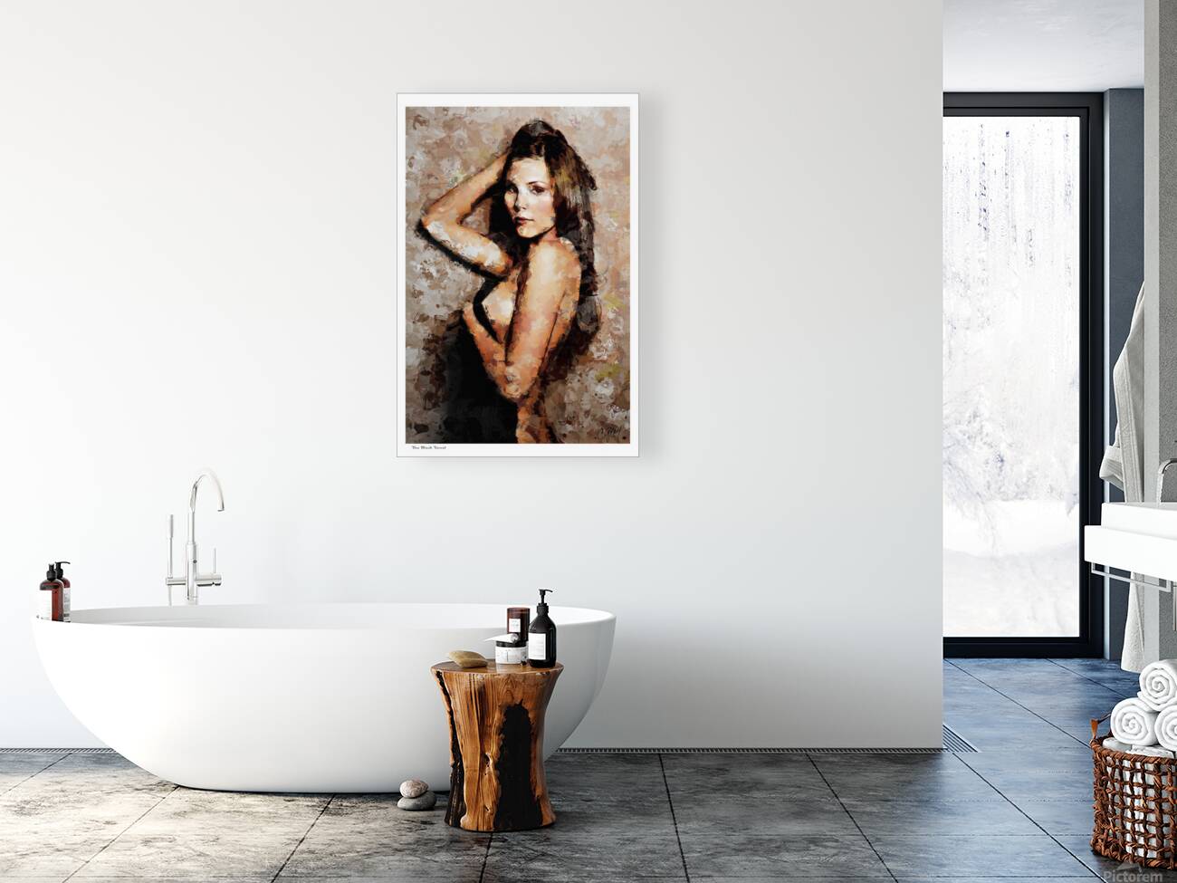 The Black Towel Reproduction