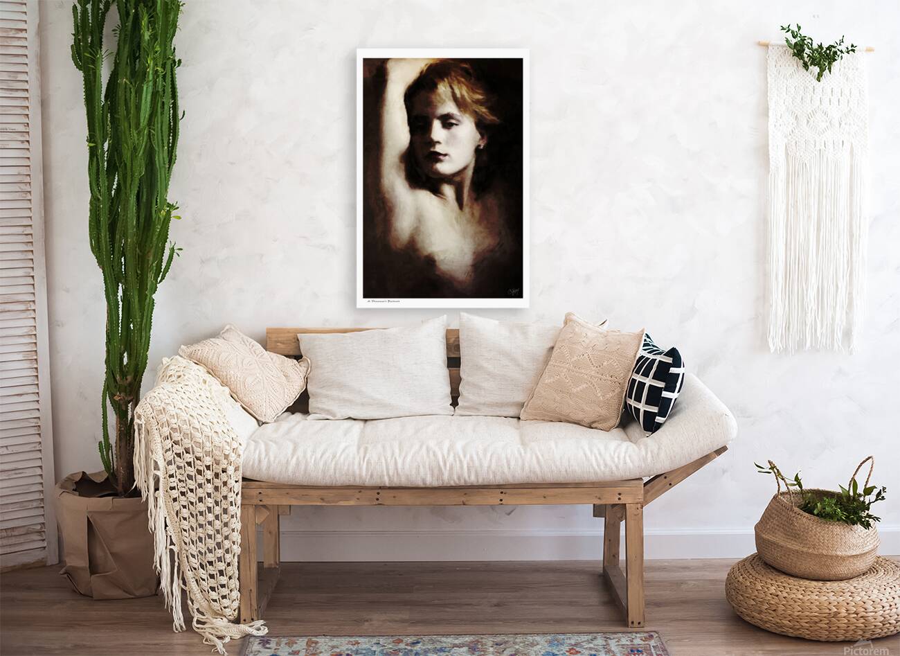 A Dreamers s Portrait Reproduction