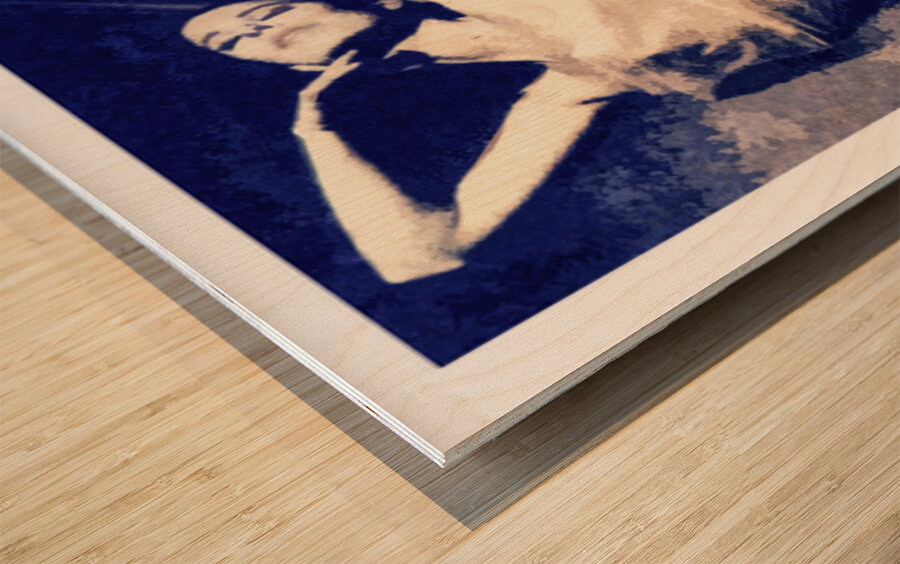 Sunday Morning Wood print