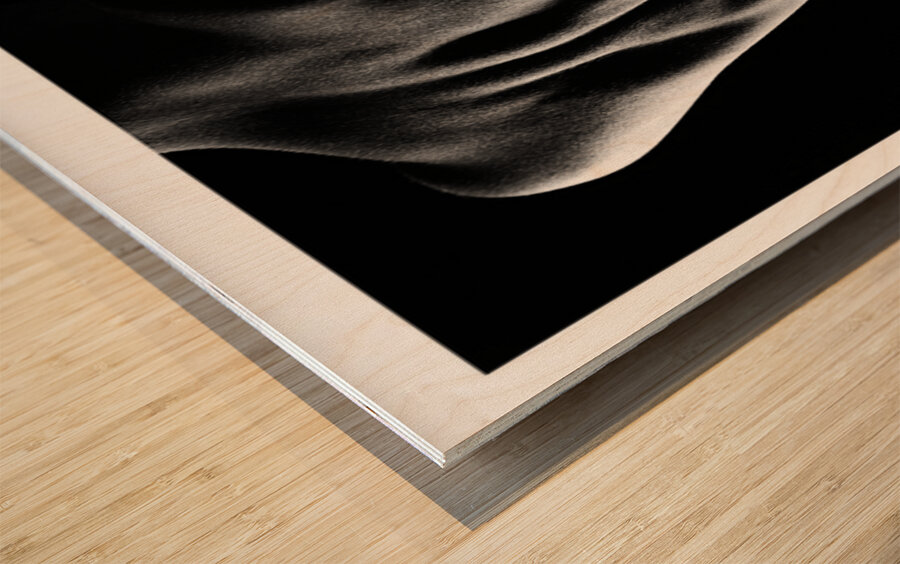 A Beautiful Back Wood print