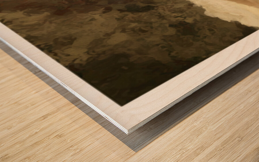 A Fate Unclear Wood print