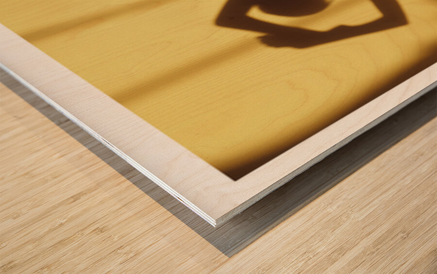 Shadow of Gold part two Wood print