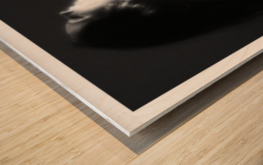 Nude in Morning Light Wood print