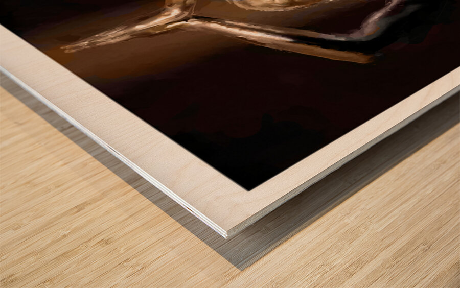 Tarnished Wood print