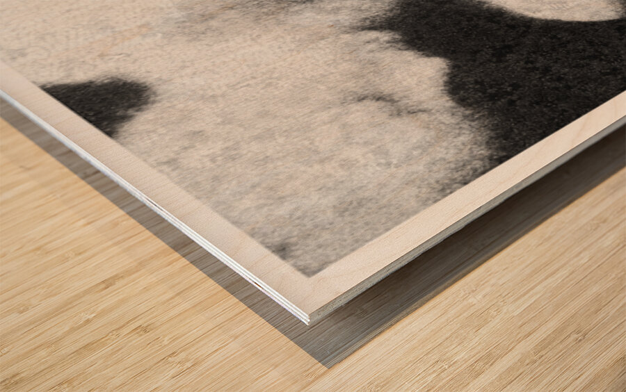 WomanOnPaper Wood print